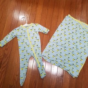 Kickee sleeper and swaddle 3-6month